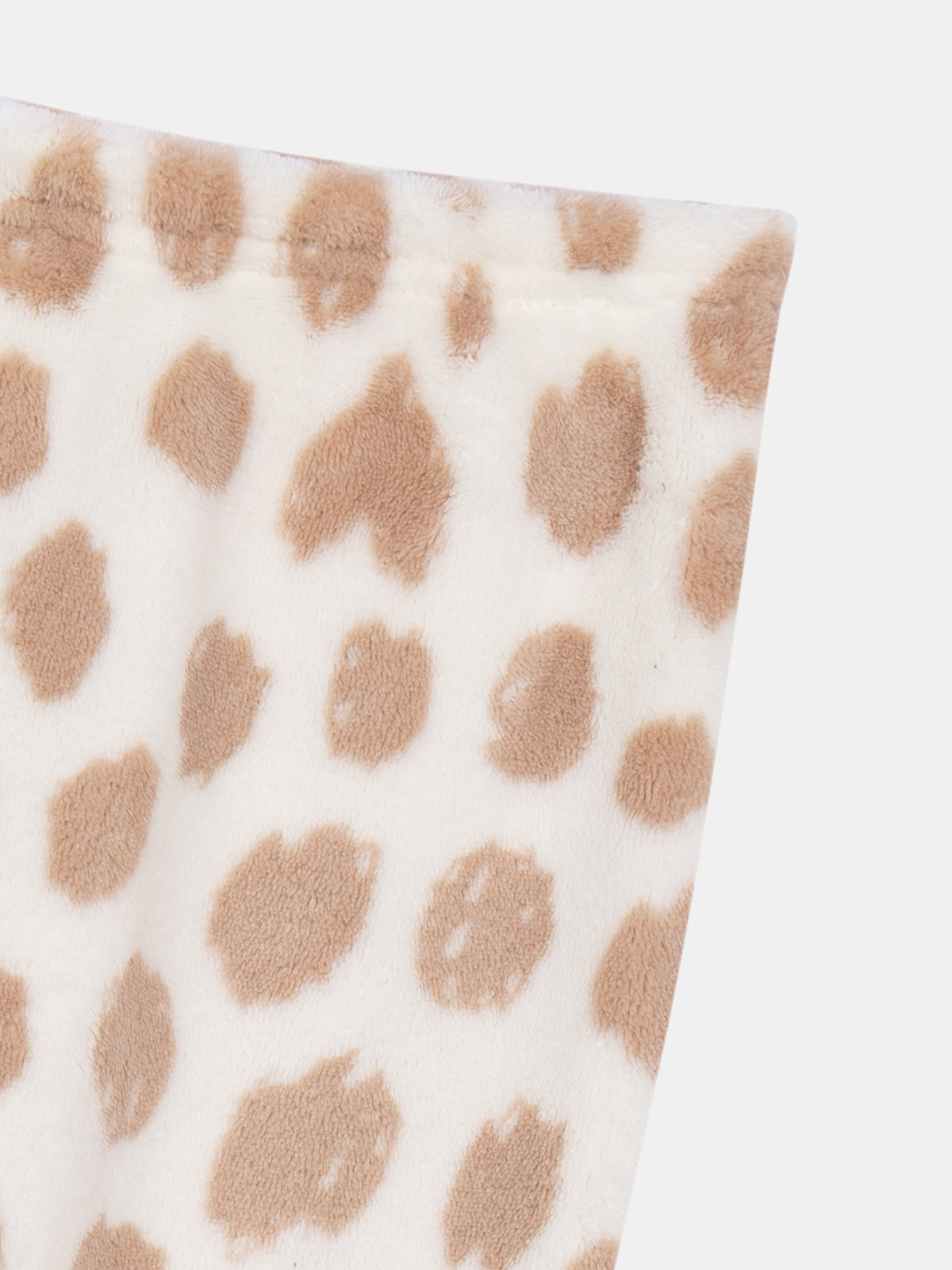 Cream pyjama "Leopard Head" for girl child