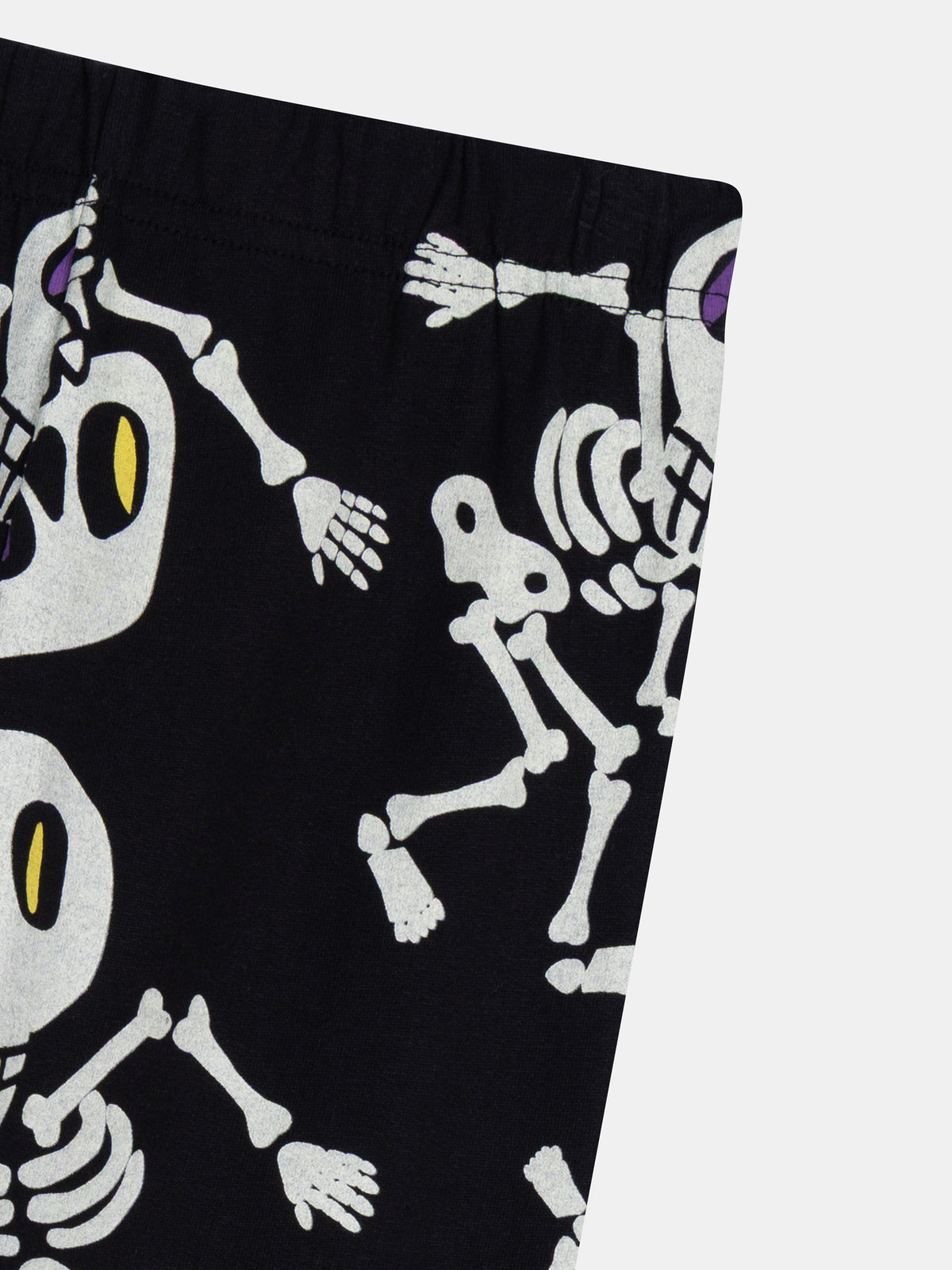 Glow-in-the-dark 2-piece Skeleton Pajamas "BOO!" for Boy