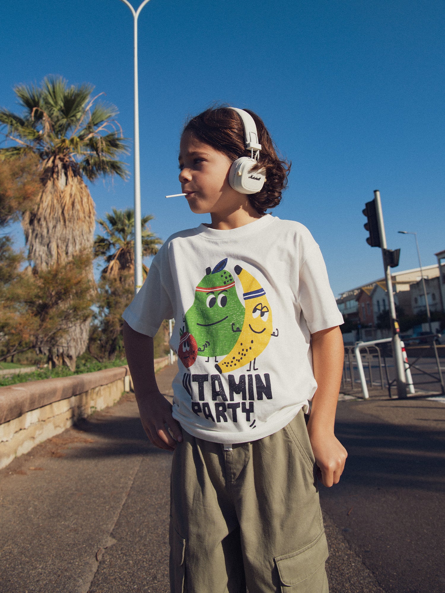 Short Sleeve T-Shirt Vitamin Party for Boys