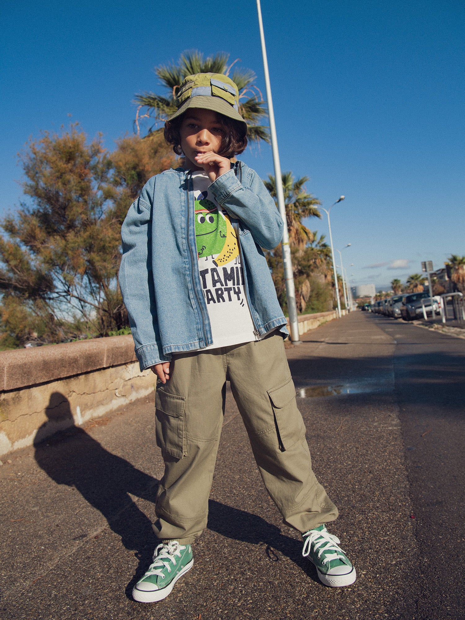 Khaki Cargo Pants for Boys