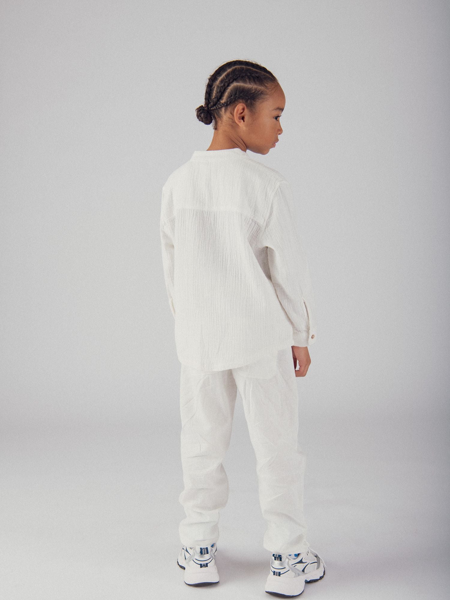 Ecru Pocket Shirt for Boys