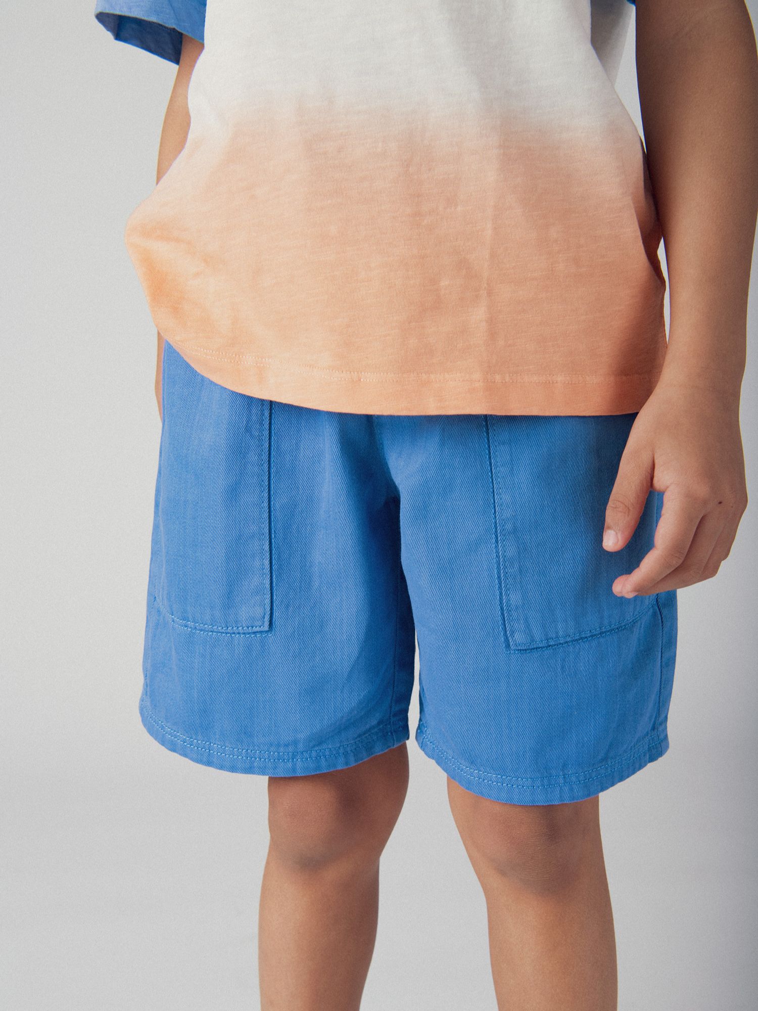 Blue Bermuda Shorts for Boys
