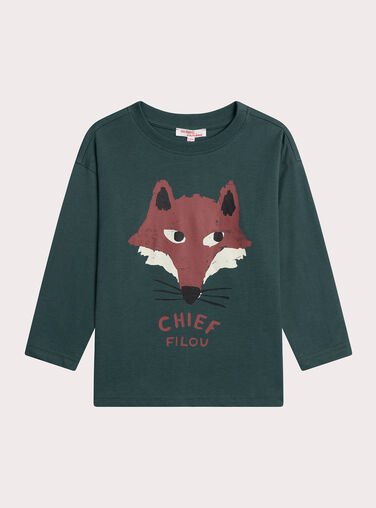 Green TEE SHIRT LS XOJOTEE3 / 25W902F1TMLG614