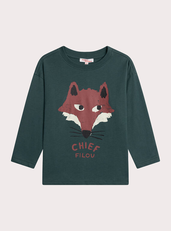 Green TEE SHIRT LS XOJOTEE3 / 25W902F1TMLG614