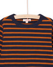 Long sleeve striped t-shirt POJOTIRIB4 / 22W902B7TMLI806