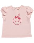Baby girls' short-sleeved T-shirt CIJOTI4B / 18SG09R5TMC321
