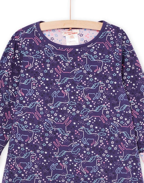 Blue NIGHT DRESS PEFACHUSTA / 22WH1132CHN703