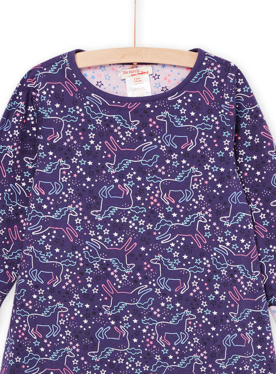 Blue NIGHT DRESS PEFACHUSTA / 22WH1132CHN703