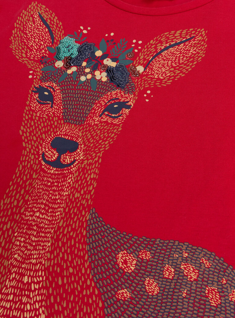 Red TEE SHIRT LS VAWATEE1 / 24W901T2TMLF504