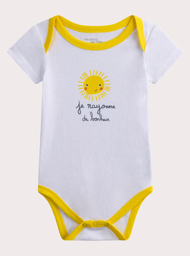 White BODYSUIT WEGABODSOL / 25SH14C2BOD000