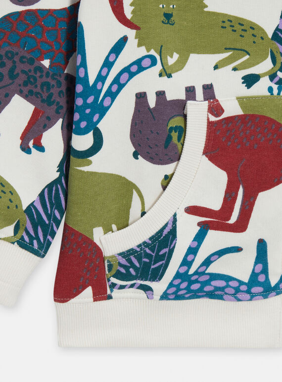 Light beige KIDS CARDIGAN VODAGIL / 24W90221GIL810