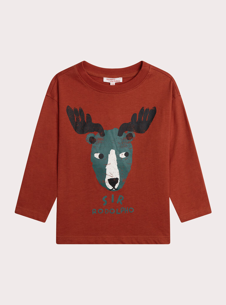 Red TEE SHIRT LS XOJOTEE2 / 25W902F6TMLF522