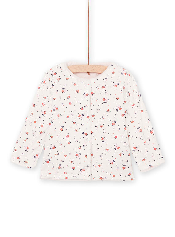 Reversible ecru cardigan PIJOCAR1 / 22WG09D2CAR001