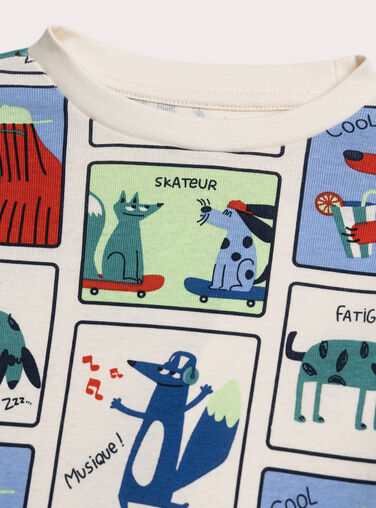 Off white PYJAMA XEGOPYJBAN / 25WH1234PYJ001