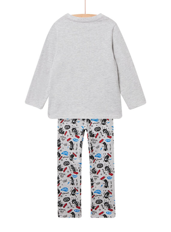 Grey PAJAMAS NEGOPYJMON / 22SH12G4PYJJ922