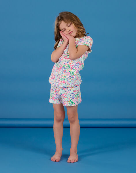 Fancy print t-shirt and shorts REFAPYJRIB / 23SH11H1PYJ000