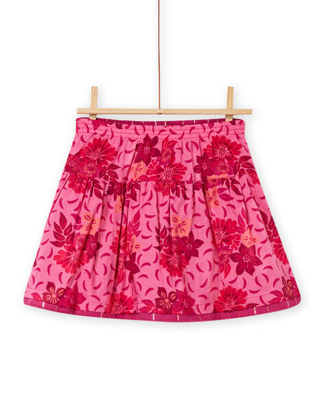 Pink reversible skirt child girl NAFLAJUP1 / 22S901R1JUP302