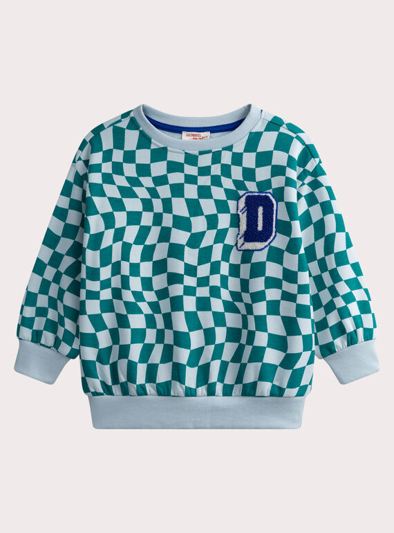 Water blue SWEAT SHIRT