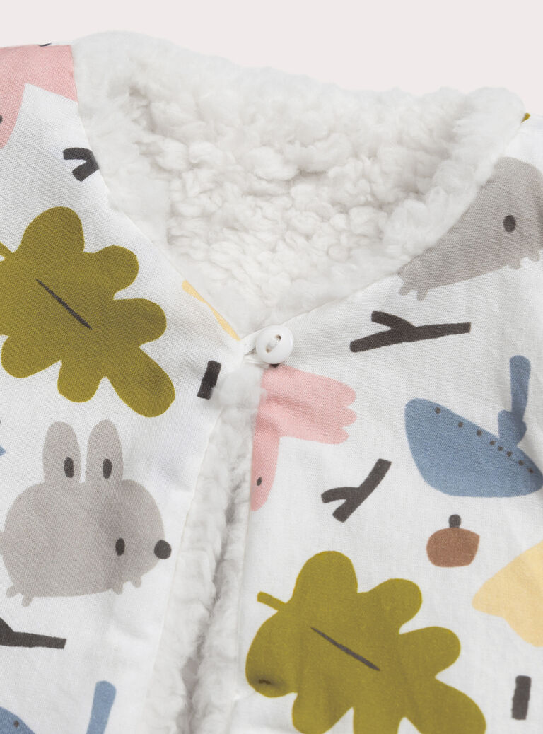 White KIDS CARDIGAN XOU2GIL / 25WF0361GIL000