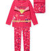 Child girl's superheroine pyjama set in grenadine