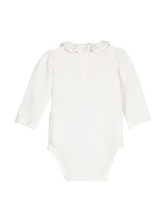 Baby girls' long-sleeved bodysuit FOU1BOD8 / 19SF051EBOD000