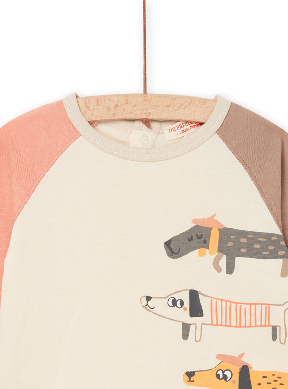 Reversible dog animation t-shirt RUSUNTEE1 / 23SG10K3TML005