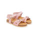 Pink sandals child girl
