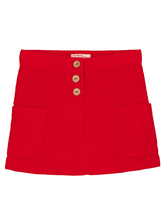 Red Skirt GASANJUP2 / 19W901C2JUP050