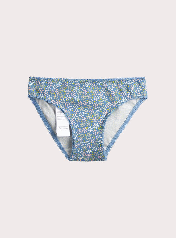 Set of 5 printed panties for girls  VEFALOTSEM1 / 24WH1181D5L001