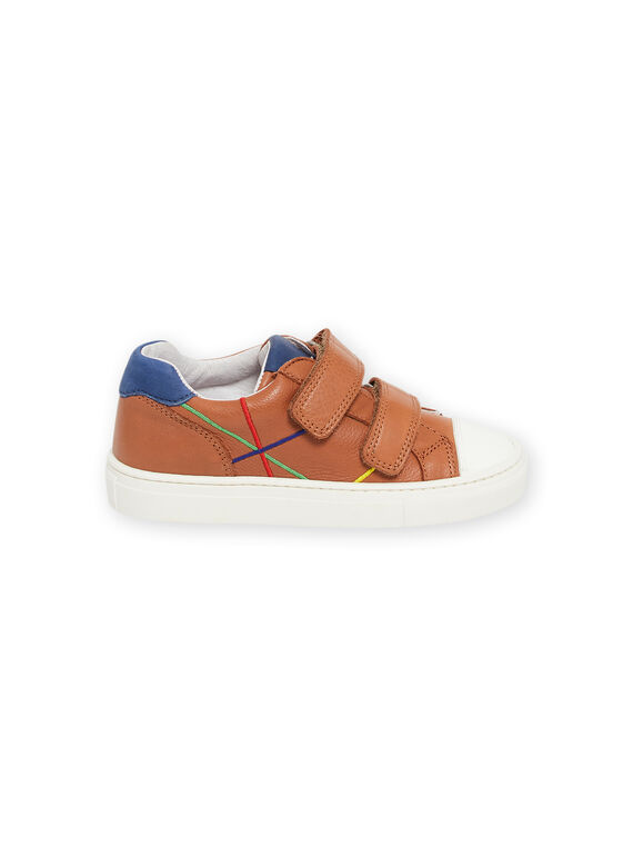 Camel sneakers with colorful details child boy NOBASNEHIL / 22KK3634D3F804