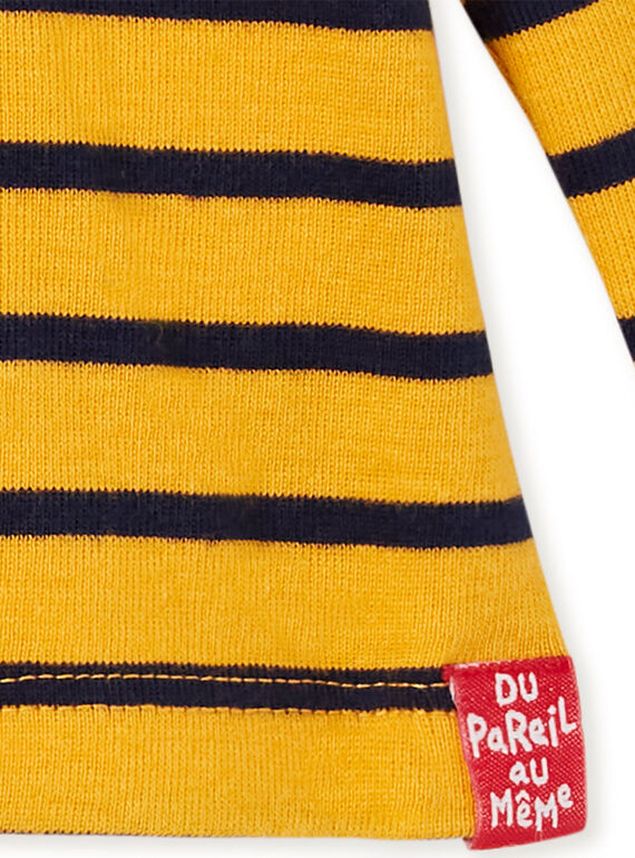 Yellow ROLL-NECK KUJOSOUP1 / 20WG1042SPLB106