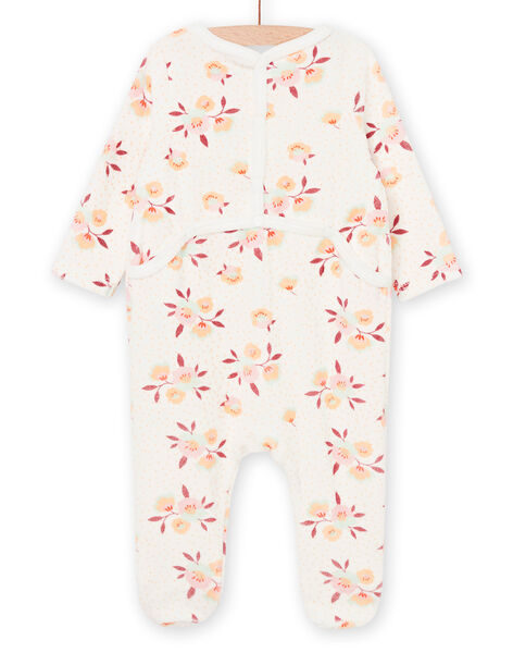 Flower print sleep suit REFIGREFLE / 23SH13D5GRE001