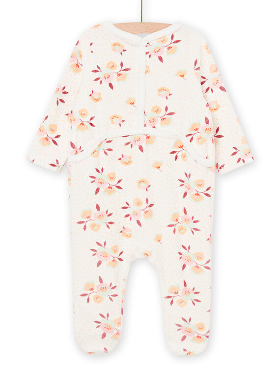 Flower print sleep suit REFIGREFLE / 23SH13D5GRE001
