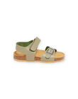 Khaki green sandals child boy NONURAFAEL / 22KK3649D0E604