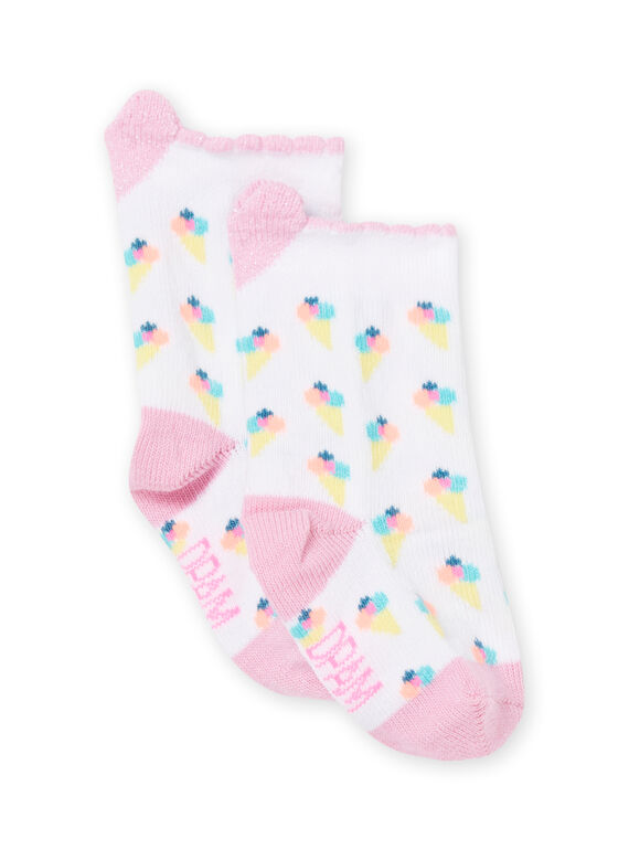 White SOCKS NYIFICSOQ / 22SI09U1SOQ000