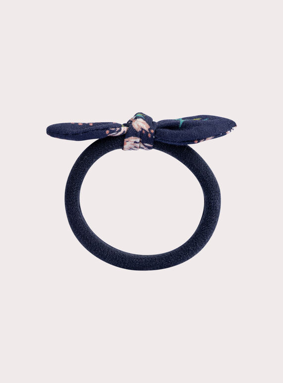  Set of 4 navy elastics for girls  VYAJOELA3 / 24WI01L7ELA070