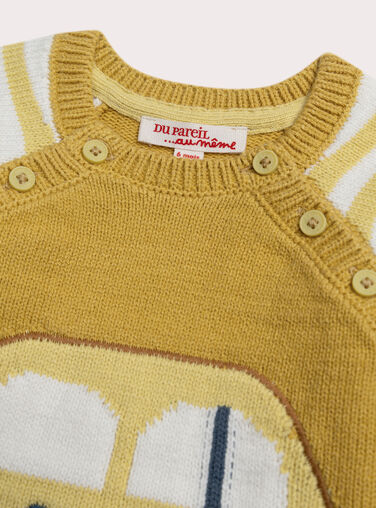 Yellow PULLOVER XUCOPUL / 25WG10O1PULB117