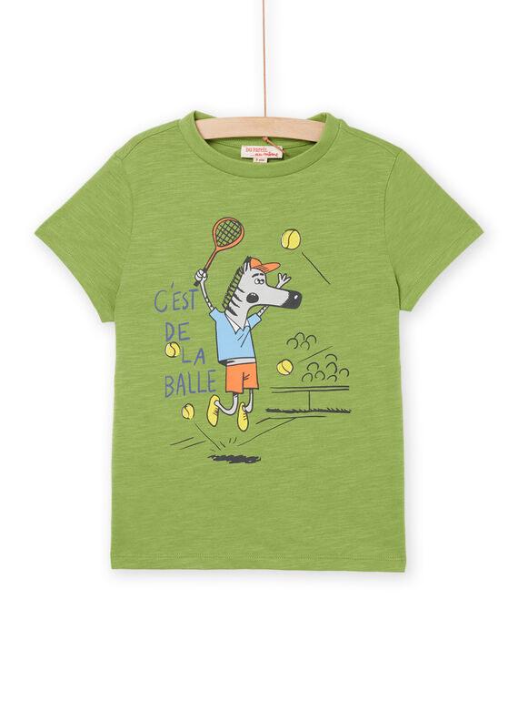T-shirt with tennis motif ROJOTI4 / 23S90283TMCG602