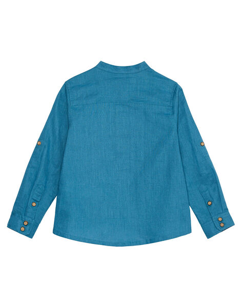 electric blue shirt men's