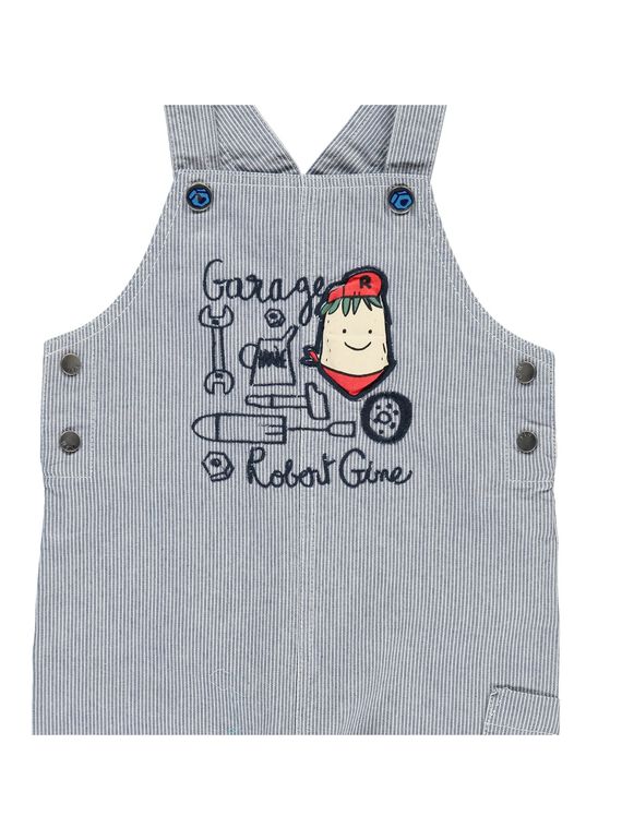 Baby boys' dungarees CUKLESAL / 18SG10D1SAL099