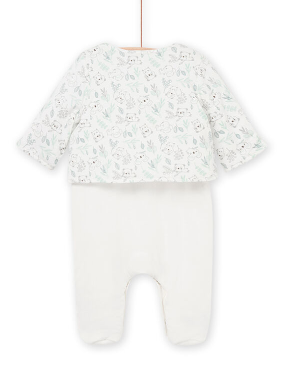 Long sleeve jacket and jumpsuit POU1ENS1 / 22WF0581ENS001