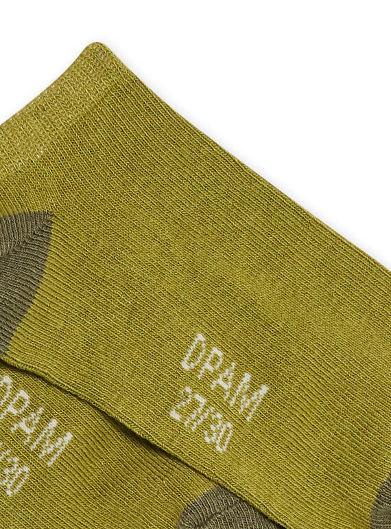 Child boy green socks NYOJOSOQ2 / 22SI0267SOQ621