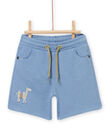 Baby Boy Ice Blue Bermuda Shorts NUSANBER2 / 22SG10S1BER219
