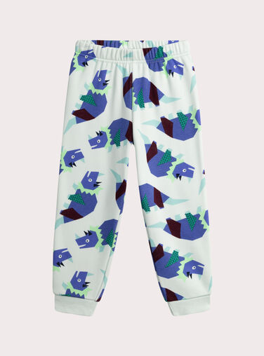 Printed pajamas in filled fleece for boys  VEGOPYJZOR / 24WH129APYJ213