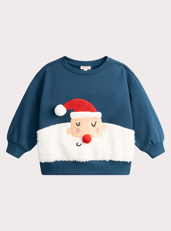 Navy SWEAT SHIRT VOWASWE / 24W902T1SWE715