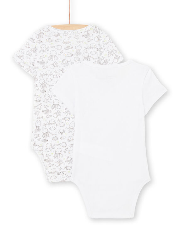 White BODY SUIT LOU2BOD1 / 21SF04I1BOD000