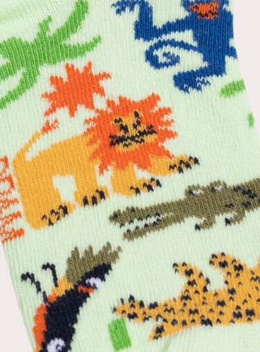 Light green SOCKS WYOJOSOQ3 / 25SI02M3SOQ602