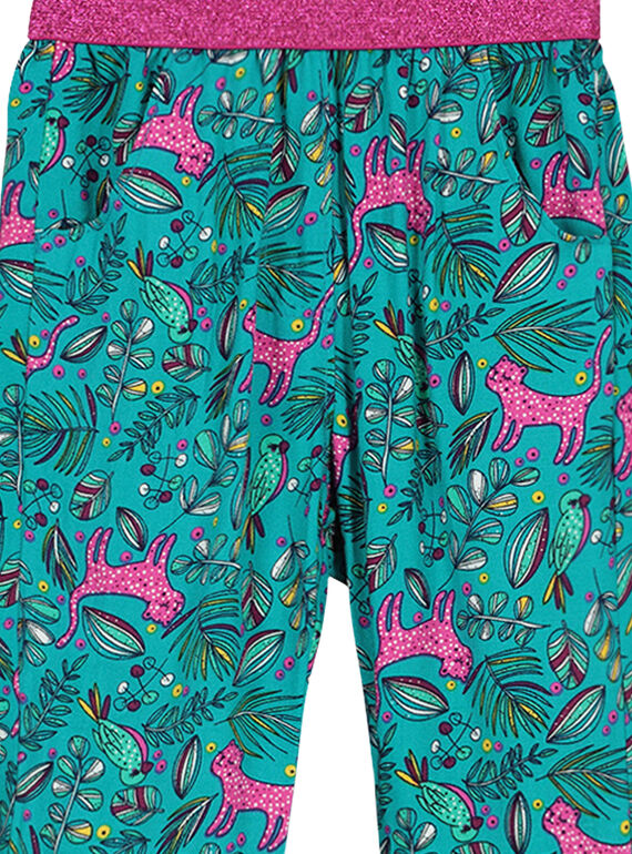 Baby girls' loose trousers FITUPAN / 19SG09F1PAN202