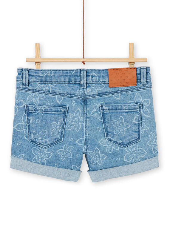 5 pocket shorts with floral print LAJOSHORT2 / 21S90142D30P272