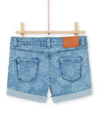 5 pocket shorts with floral print LAJOSHORT2 / 21S90142D30P272
